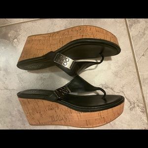Like new Coach wedges size 8